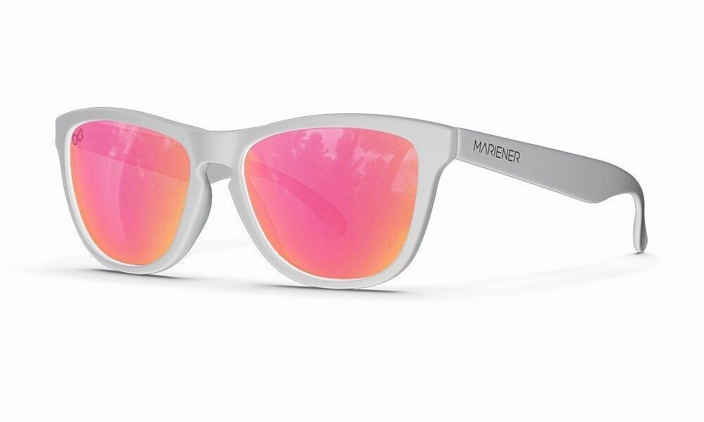 Melange | Reflektierend - Mattweiß / Rosa Lava