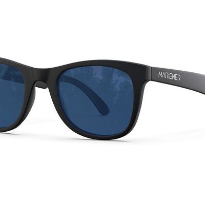 Melange Jr | Reflective - Matte Black / Azure