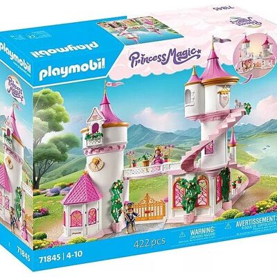 Playmobil 71845 Palais princier, palais de conte de fées avec figurines de roi et de reine - Jouets pour bébés et enfants - À partir de 4 ans