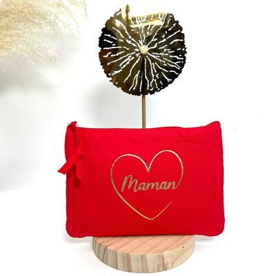 ULTRA CUTE MOM'S HEART POUCH