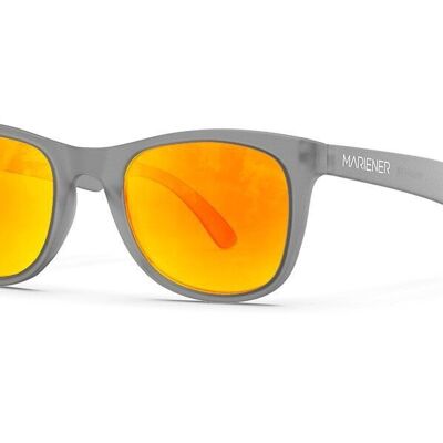 Melange Jr | Reflektierend - Frozen Grey / Orange Lava