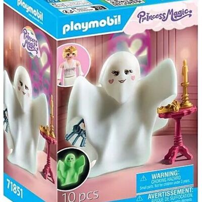 Figurine Playmobil 71851 Princesse du Palais Princier avec déguisement de fantôme phosphorescent - Jouets pour bébés et enfants - À partir de 4 ans