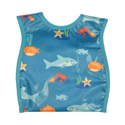Babero de destete Wipeezee - Criaturas marinas turquesas