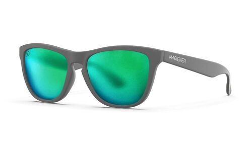 Melange | Matte Reflective Premium - Matte Gunmetal Grey | Matte Reflective Premium Ocean