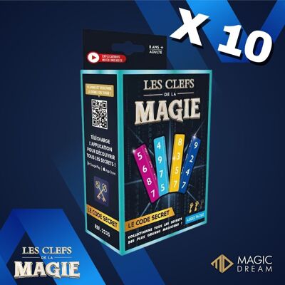 PACK X10 - Magic Tricks: The Secret Code - Children's Gift - Fun Toy 😃