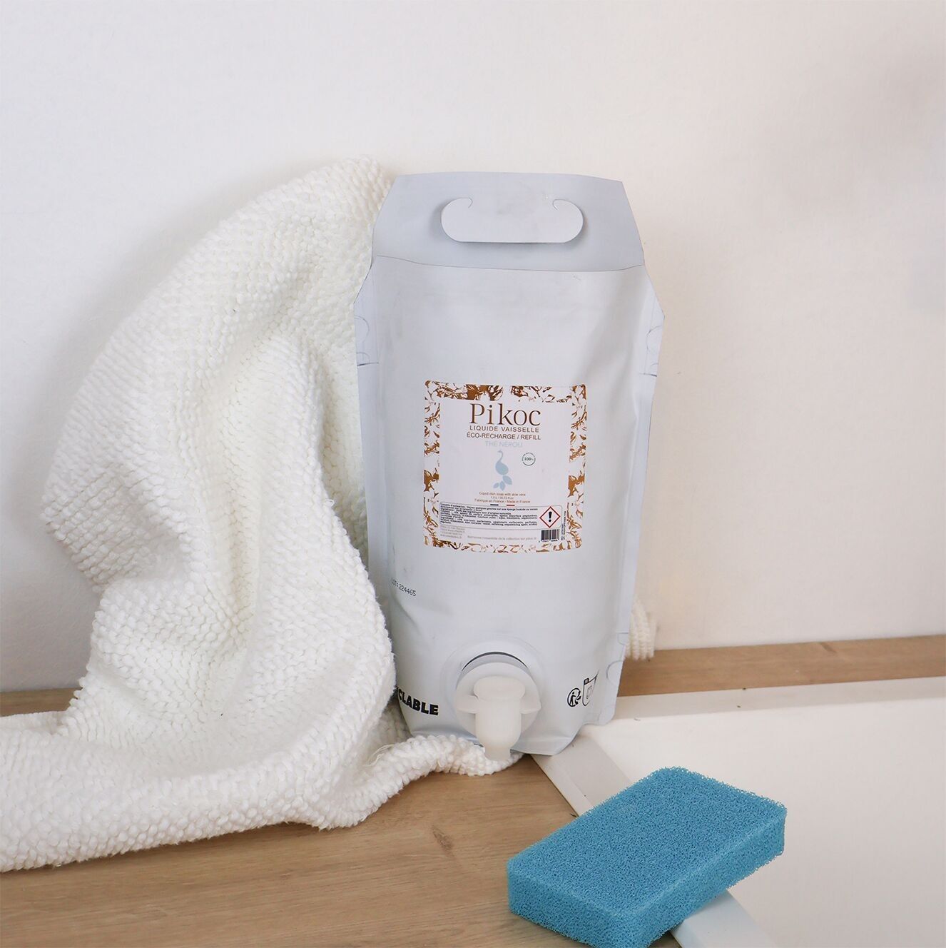 Recambio de detergente lavavajillas ecológico Té Neroli 1,5 L