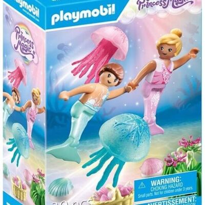 Playmobil 71504 Mergons Figura Sirenitas y Medusas - Juguetes para bebés y niños - Edad 4+