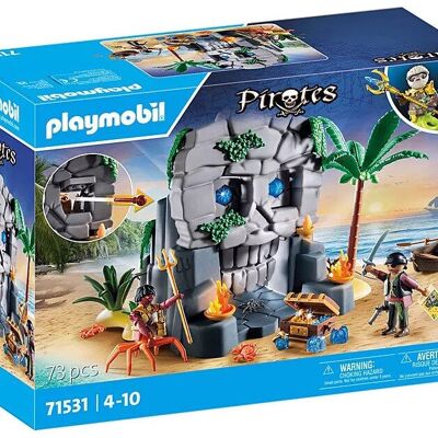 Figura de piratas de la isla de los piratas Playmobil 71531 - Juguetes para bebés y niños - A partir de 4 años