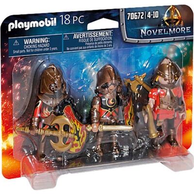 Playmobil 70672 Novelmore Burnham Knights Figurine - Jouets pour bébés et enfants - 4 ans et plus