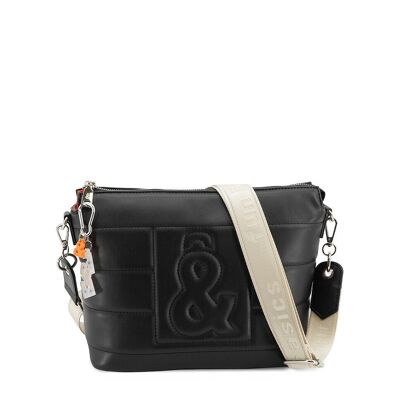 Borsa a tracolla BELLA nera Fun&Basics