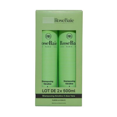 DUO SHAMPOING ALOE VERA PURIFICATION & HYDRATATION