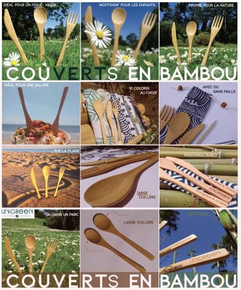 COUVERTS en bambou 7