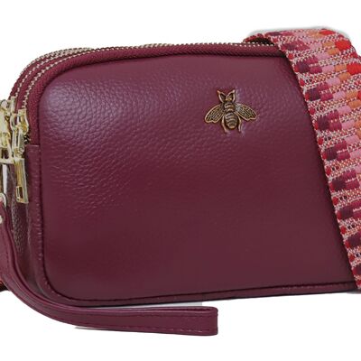 WINE LEATHER BEE 1189