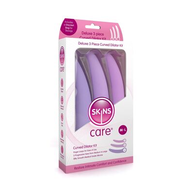 Kit de dilatateurs incurvés Skins Care 3 pièces (tailles M à L)
