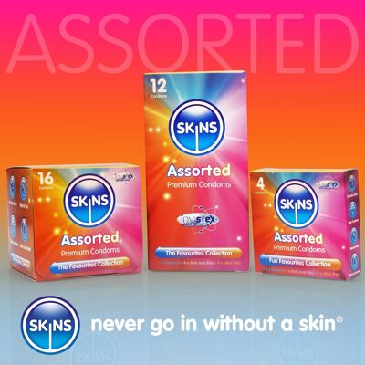 Préservatifs Skins - Assortiment de préservatifs