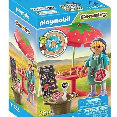 Figura Playmobil 71445 Granja Ecológica Mermeladas Caseras - Juguetes para Bebés y Niños - A partir de 4 años