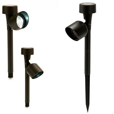 Lot de 6 balises solaires DM28622C00. La couleur noire
