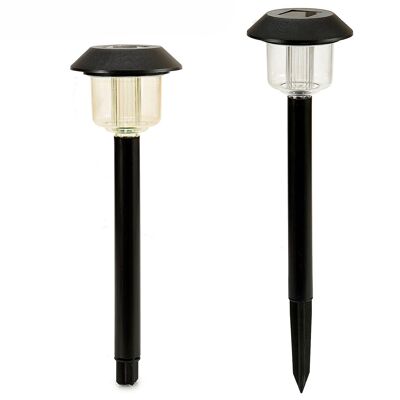 Lot de 6 balises solaires DM28807C00. La couleur noire