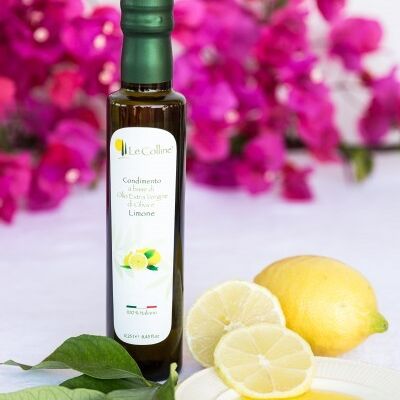 Vinaigrette à l'huile d'olive extra vierge et au citron 250 ml