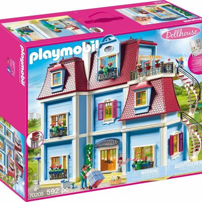Playmobil 70205 Casa de Muñecas de Lujo de Tres Pisos - Figura - Juguetes para Bebés y Niños - Edad 4+