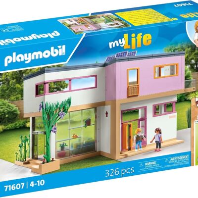 Playmobil 71607 Villa Moderna Figura de villa moderna - Juguetes para bebés y niños - Edad 5+