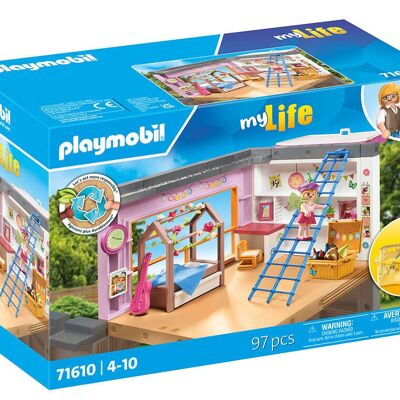Playmobil 71610 Villa Moderna Habitación infantil moderna Figura - Juguetes para bebés y niños - Edad 5+