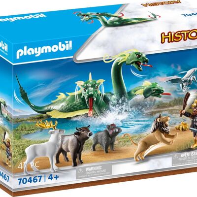 Figura Playmobil 70467 Los trabajos de Hércules, mitología griega - Juguetes para bebés y niños - A partir de 4 años