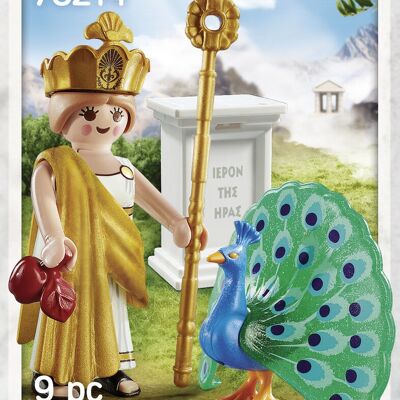 Figura de la diosa Hera de la mitología griega Playmobil 70214 - Juguetes para bebés y niños - A partir de 4 años