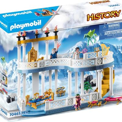 Figura Playmobil 70465 Mitología griega El Palacio de los Dioses en el Olimpo - Juguetes para bebés y niños - A partir de 4 años