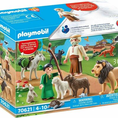 Playmobil 70621 Toy Play & Give Aesop's Fables Figure - Baby&Kids Toys - Age 4+