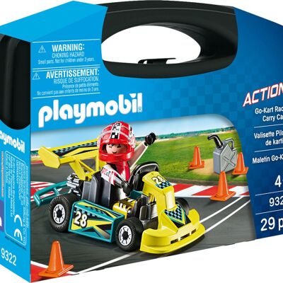 Playmobil 9322 Suitcases Go-Kart Suitcase Figure - Baby&Kids Toys - Age 4+