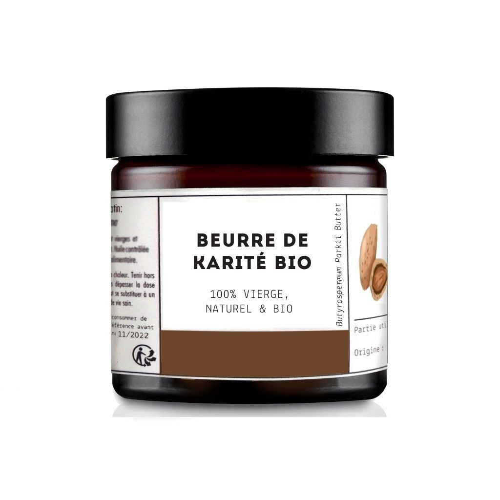 Organic Shea Butter - raw unrefined - 175 ml