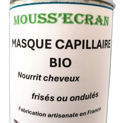 MASQUE CAPILLAIRE CHEVEUX ARTISANAL NATUREL HYDRATANT NOURISSANT - BIO - SPECIAL AFRO - SANS PRODUITS CHIMIQUES - 300 ML --