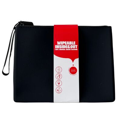 Pochette lavable (intérieur et extérieur) Black Harmony, grande taille