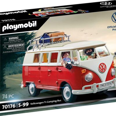 Playmobil 70176 Volkswagen Bulli T1 - Personaggio - Giocattoli per bambini e neonati - Età 5+