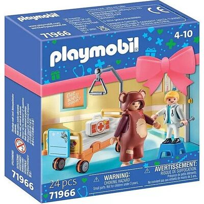 Playmobil 71966 Set regalo - Starter pack "Guarisci presto" - Set regalo con personaggi - Giocattoli per neonati e bambini - Età 4+