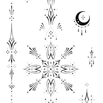 Nebula Temporary Tattoo Set
