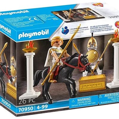 Figura de Alejandro Magno Playmobil 70950 - Juguetes para bebés y niños - A partir de 4 años