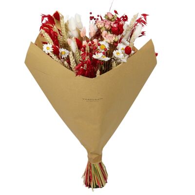 Fiori secchi - Bouquet classico Red Velvet