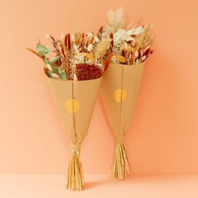 Fiori secchi - Bouquet di campo esclusivo Dolce Caramello