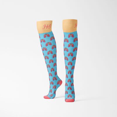 Calza lunga a compressione