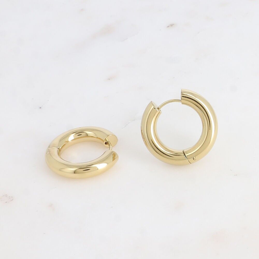 Creolen - dicker runder Ring 24mm