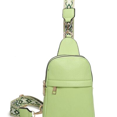 Borsa a tracolla RY230431 in seta di mais