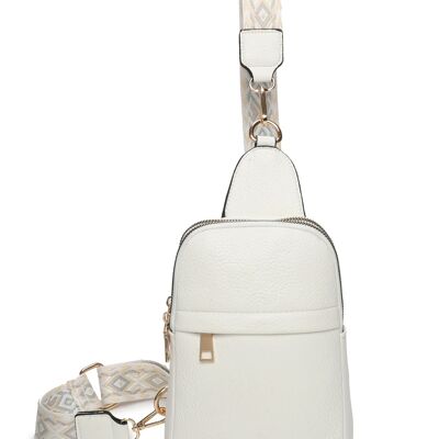Bolso bandolera tipo bandolera RY230431 Blanco