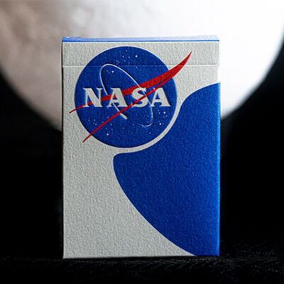 Logotipo de albóndigas de aluminio de la NASA
