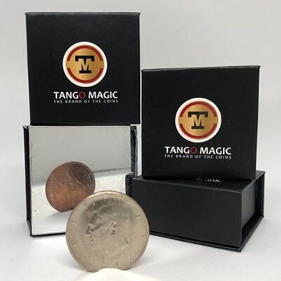 Moneda de plata y cobre - 1/2$ y centavo