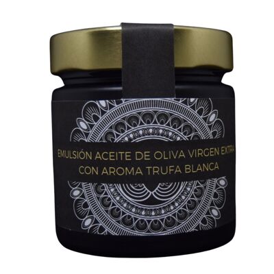 White truffle aroma extra virgin olive oil emulsion