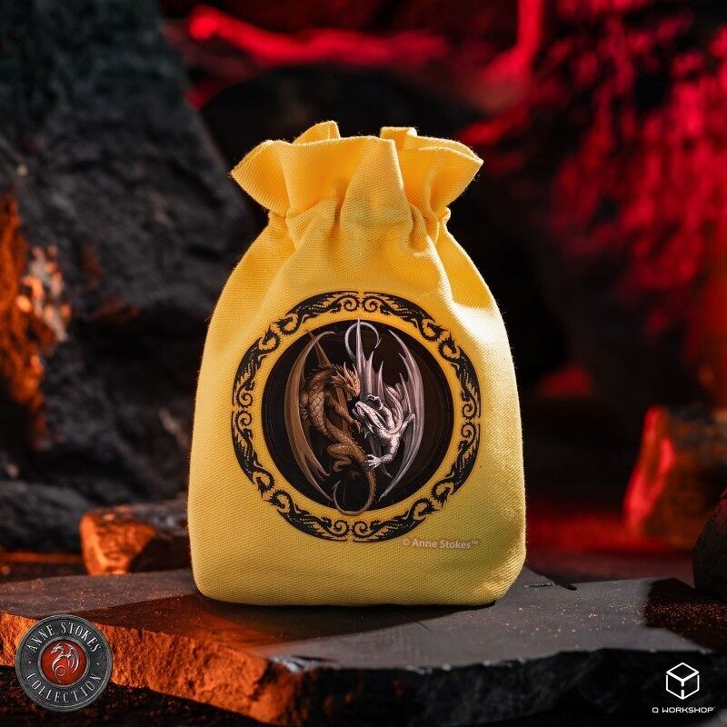 Sacchetto per dadi di Anne Stokes: Double Dragon Q-Workshop