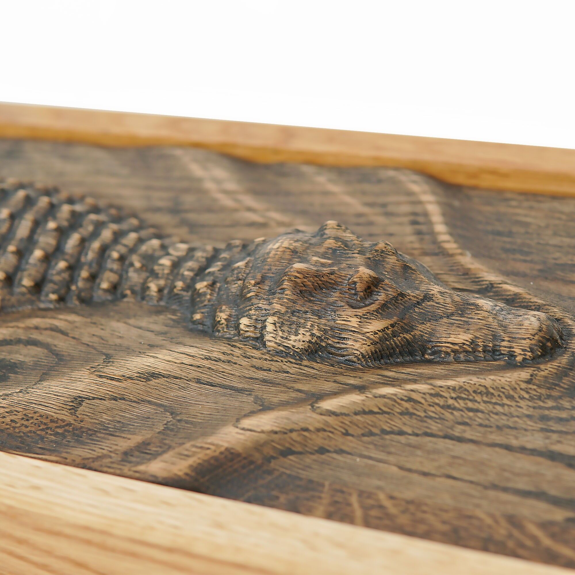 Handmade 3D Wooden Crocodile Wall Sculpture, Rustic Animal Wall Decor, Unique Carved Wood Art Gift