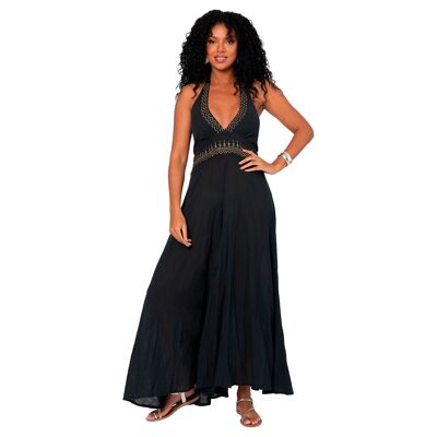 Long sleeveless summer jumpsuit MBCO3010A